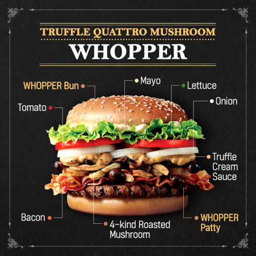 Burger King’s Truffle Event – Bap Bap Bap